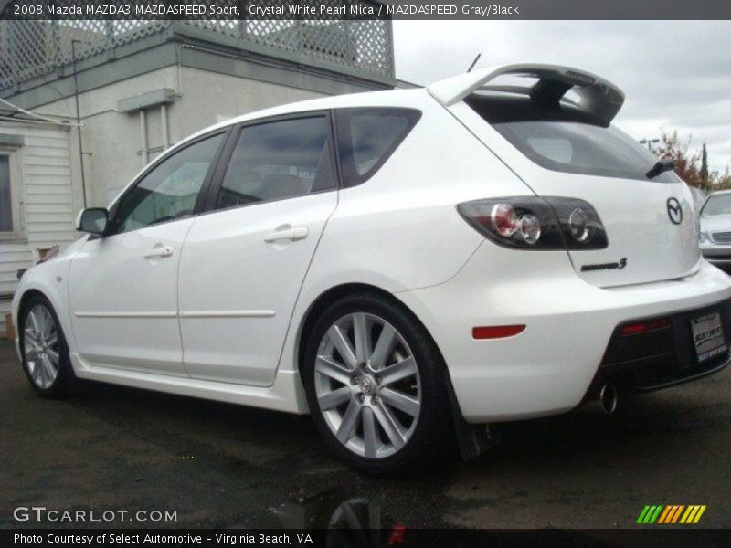  2008 MAZDA3 MAZDASPEED Sport Crystal White Pearl Mica