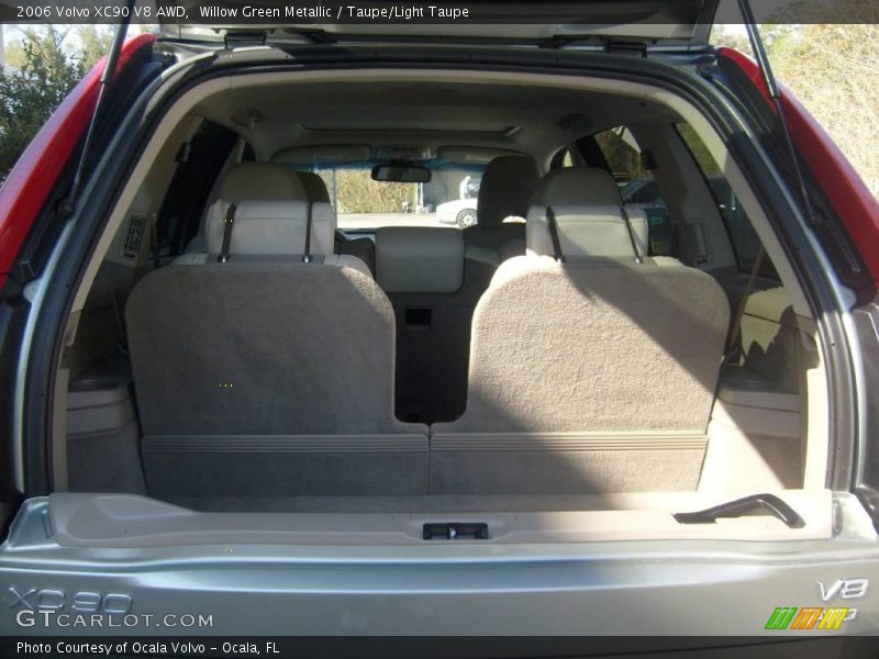 Willow Green Metallic / Taupe/Light Taupe 2006 Volvo XC90 V8 AWD