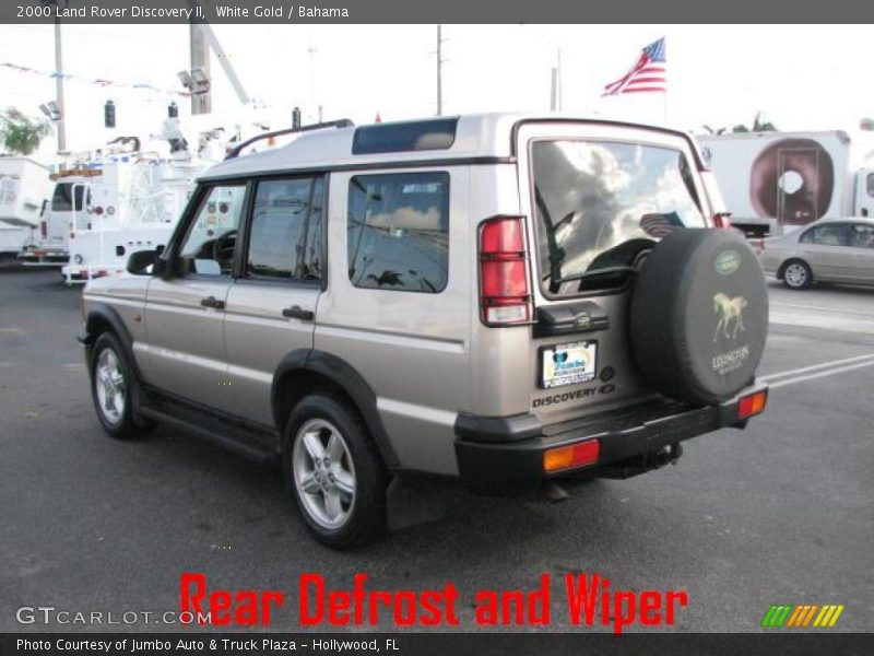 White Gold / Bahama 2000 Land Rover Discovery II