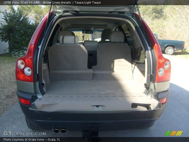 Willow Green Metallic / Taupe/Light Taupe 2006 Volvo XC90 V8 AWD
