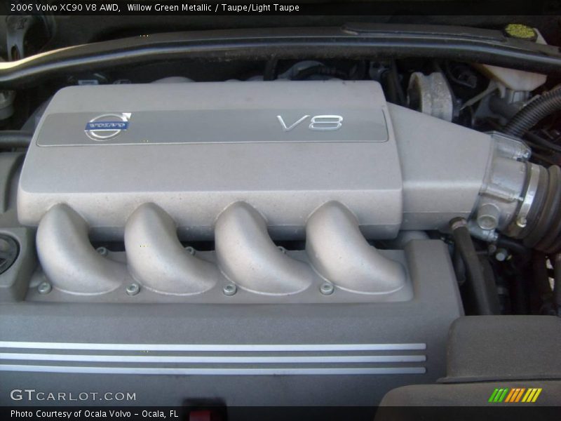 Willow Green Metallic / Taupe/Light Taupe 2006 Volvo XC90 V8 AWD