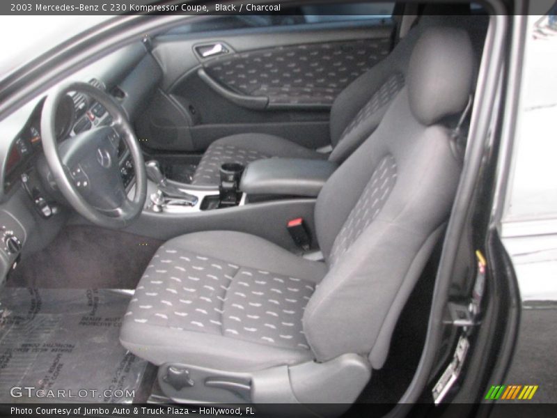 Black / Charcoal 2003 Mercedes-Benz C 230 Kompressor Coupe