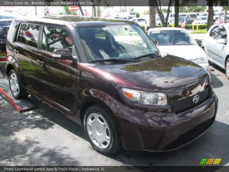 Blackberry Crush Metallic / Dark Gray 2008 Scion xB