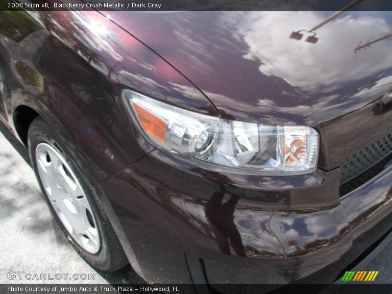 Blackberry Crush Metallic / Dark Gray 2008 Scion xB