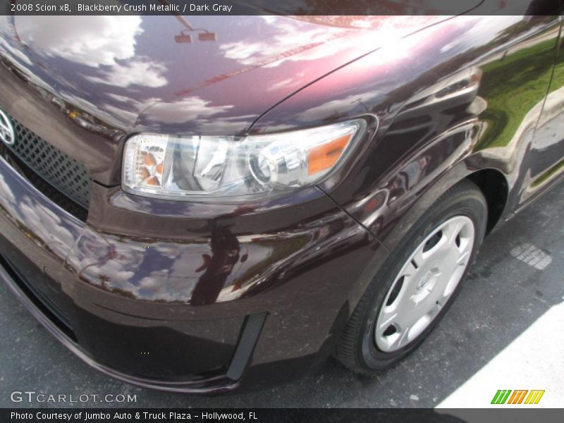 Blackberry Crush Metallic / Dark Gray 2008 Scion xB