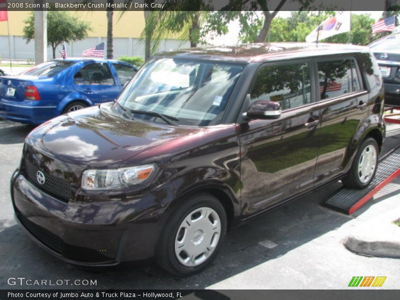 Blackberry Crush Metallic / Dark Gray 2008 Scion xB