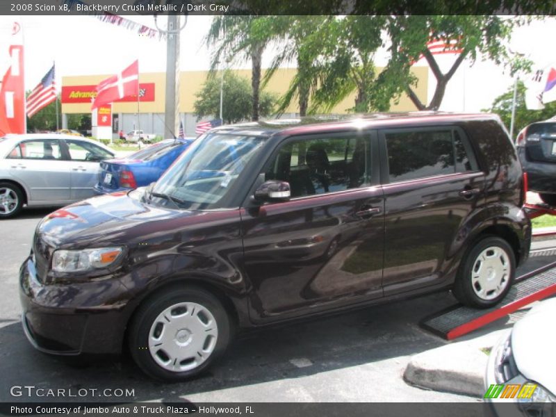 Blackberry Crush Metallic / Dark Gray 2008 Scion xB