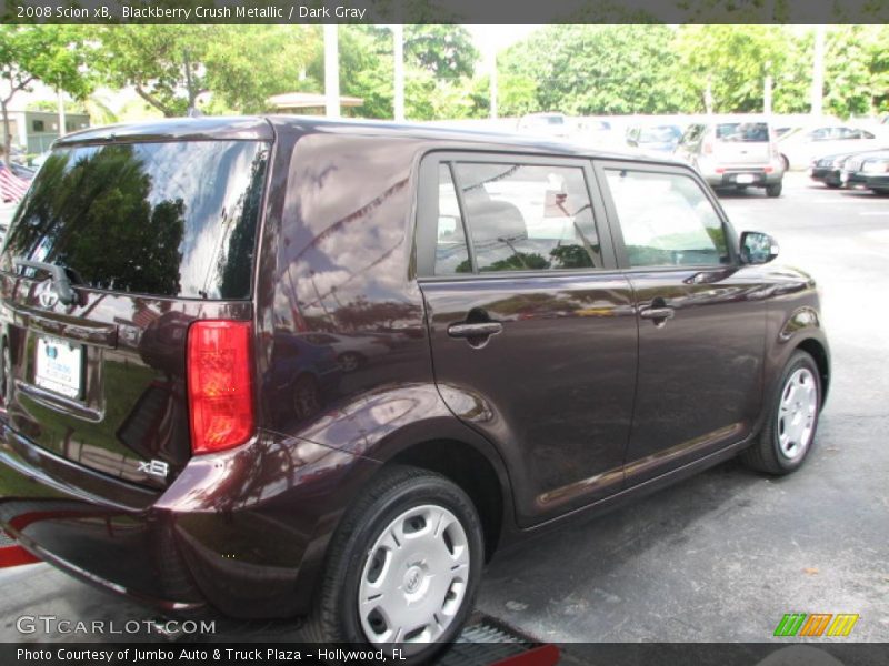 Blackberry Crush Metallic / Dark Gray 2008 Scion xB