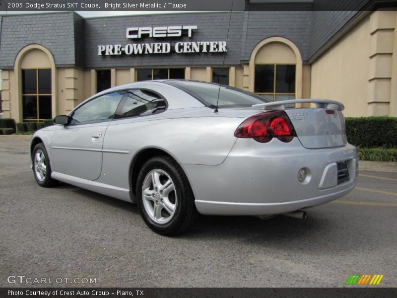 Bright Silver Metallic / Taupe 2005 Dodge Stratus SXT Coupe