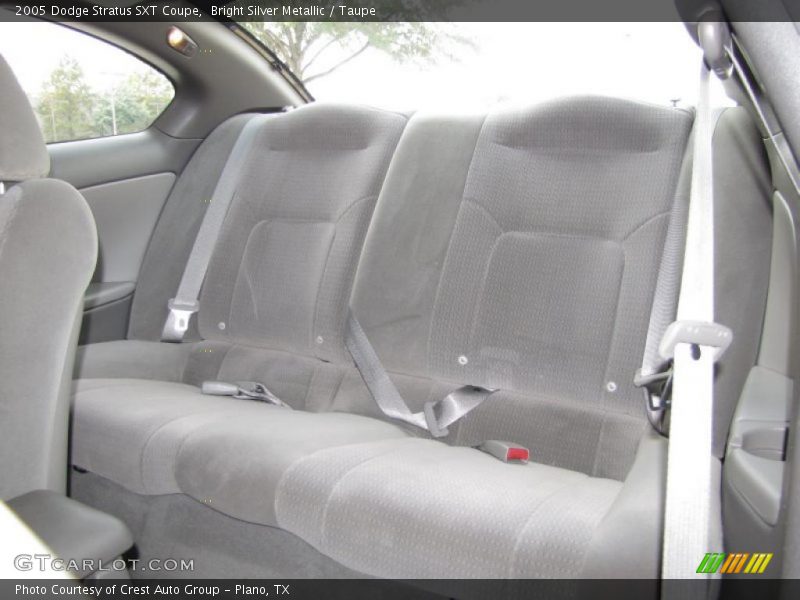  2005 Stratus SXT Coupe Taupe Interior