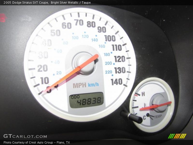 Bright Silver Metallic / Taupe 2005 Dodge Stratus SXT Coupe