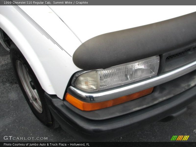 Summit White / Graphite 1999 Chevrolet S10 Regular Cab