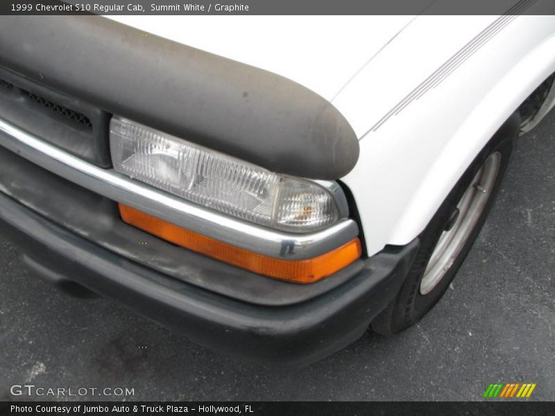 Summit White / Graphite 1999 Chevrolet S10 Regular Cab