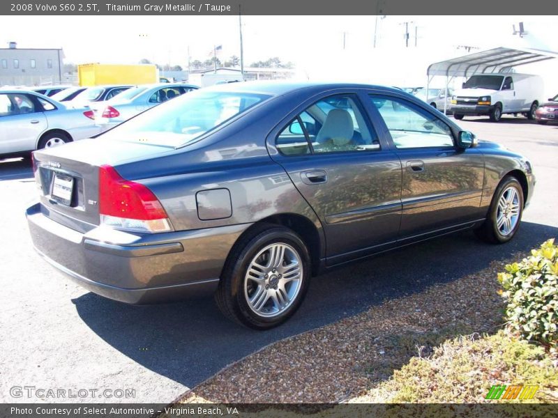 Titanium Gray Metallic / Taupe 2008 Volvo S60 2.5T