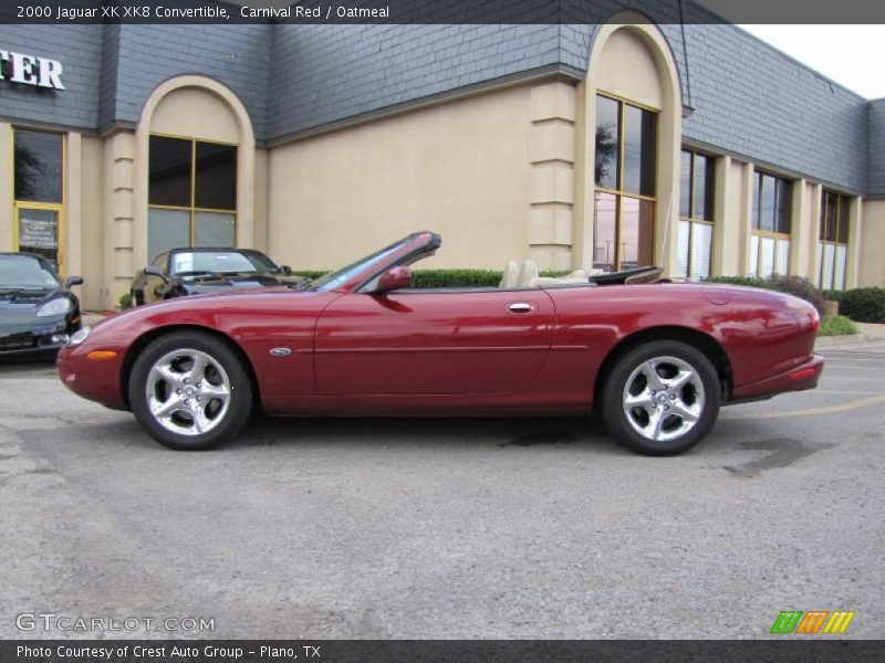  2000 XK XK8 Convertible Carnival Red