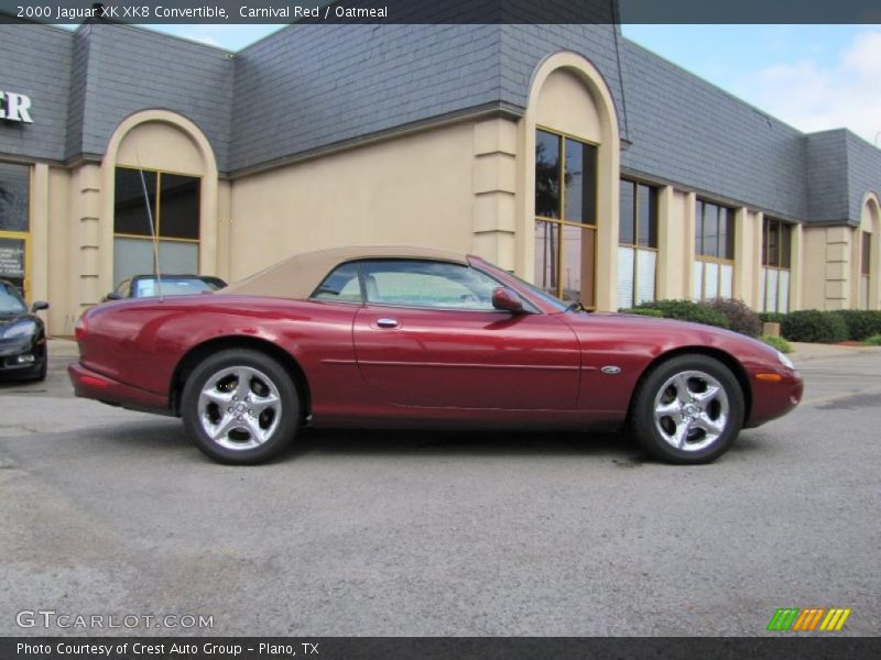  2000 XK XK8 Convertible Carnival Red