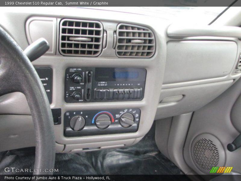 Summit White / Graphite 1999 Chevrolet S10 Regular Cab