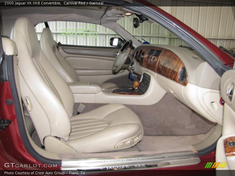  2000 XK XK8 Convertible Oatmeal Interior