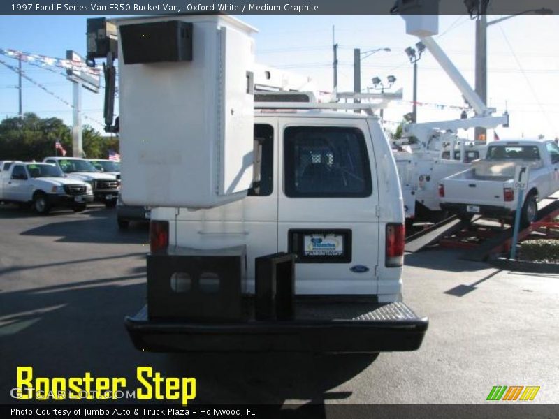 Oxford White / Medium Graphite 1997 Ford E Series Van E350 Bucket Van