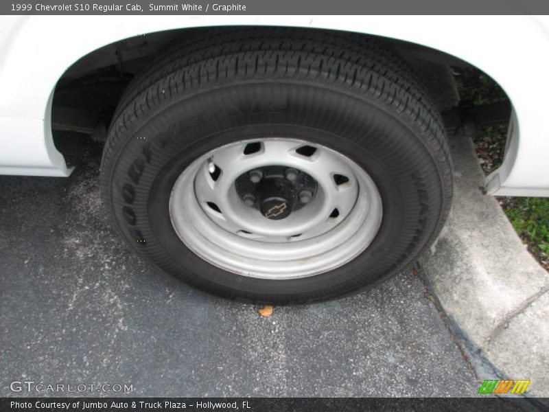 Summit White / Graphite 1999 Chevrolet S10 Regular Cab