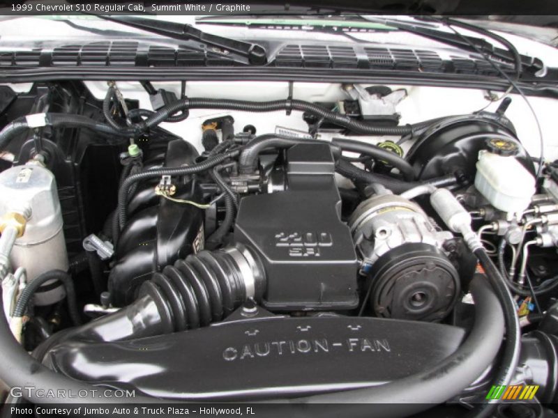  1999 S10 Regular Cab Engine - 2.2 Liter OHV 8-Valve 4 Cylinder
