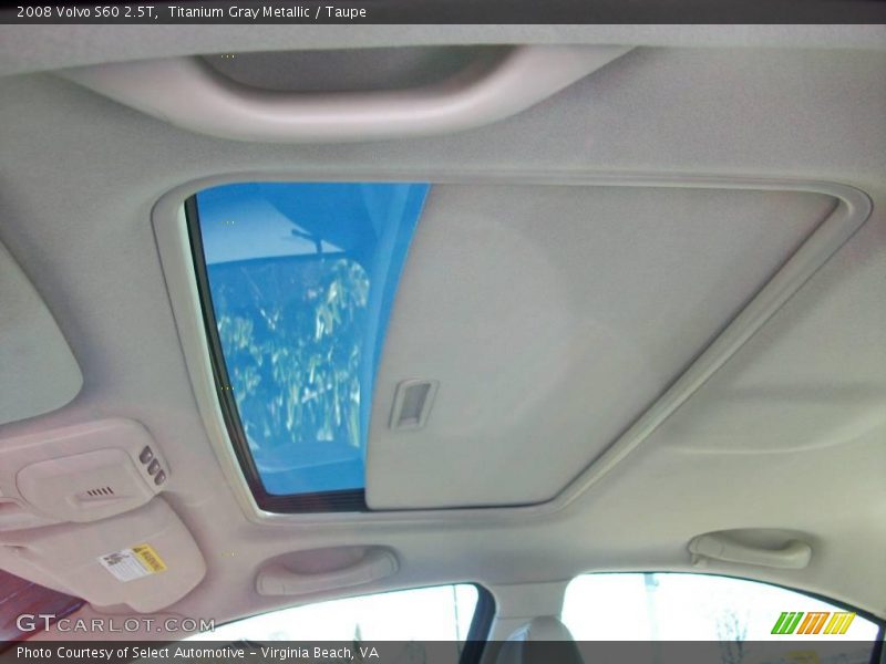 Titanium Gray Metallic / Taupe 2008 Volvo S60 2.5T