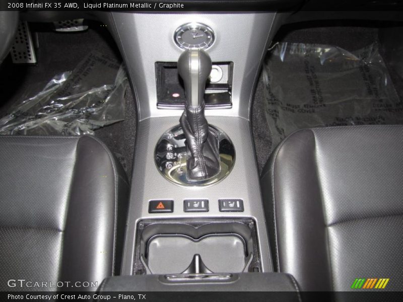 Liquid Platinum Metallic / Graphite 2008 Infiniti FX 35 AWD