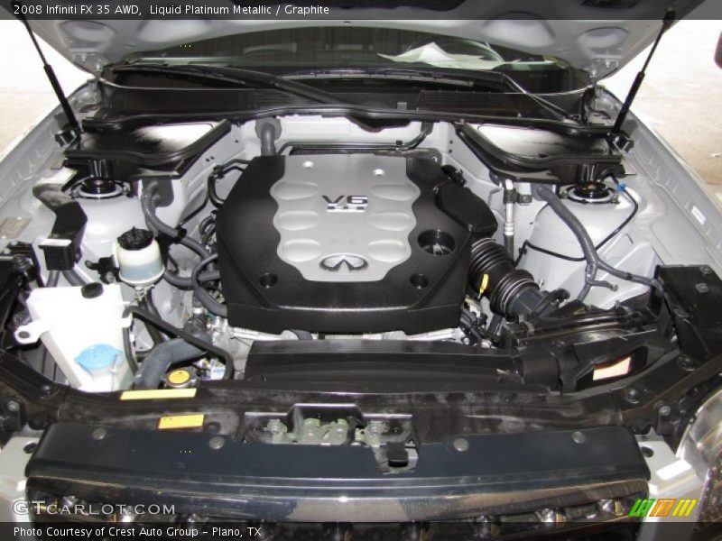 Liquid Platinum Metallic / Graphite 2008 Infiniti FX 35 AWD