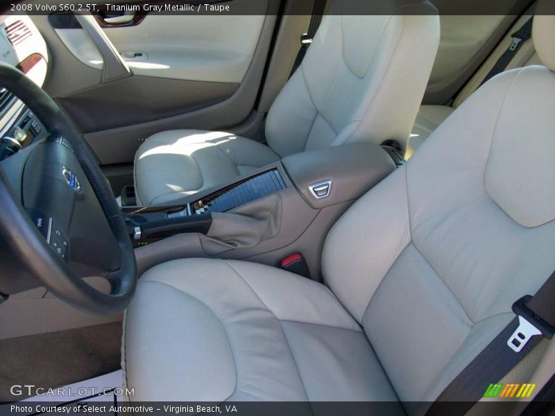 Titanium Gray Metallic / Taupe 2008 Volvo S60 2.5T