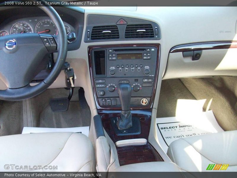 Titanium Gray Metallic / Taupe 2008 Volvo S60 2.5T