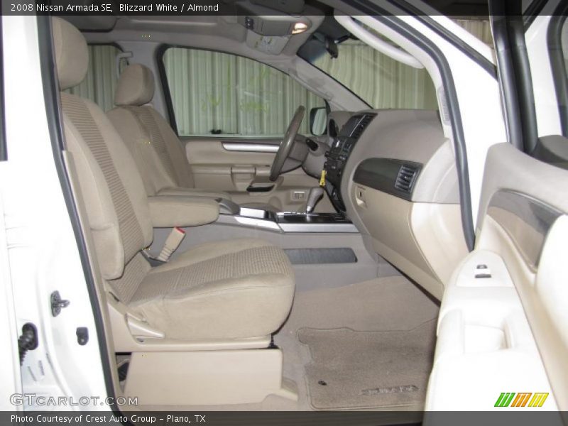 Blizzard White / Almond 2008 Nissan Armada SE