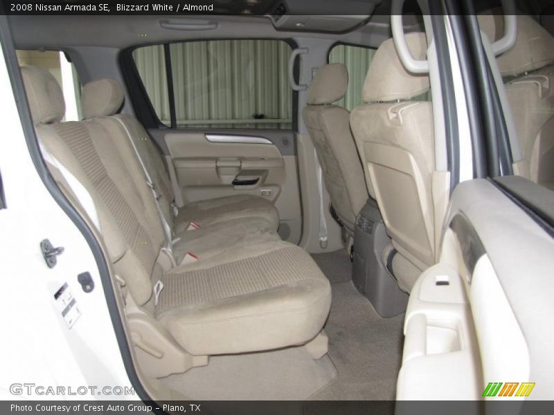 Blizzard White / Almond 2008 Nissan Armada SE
