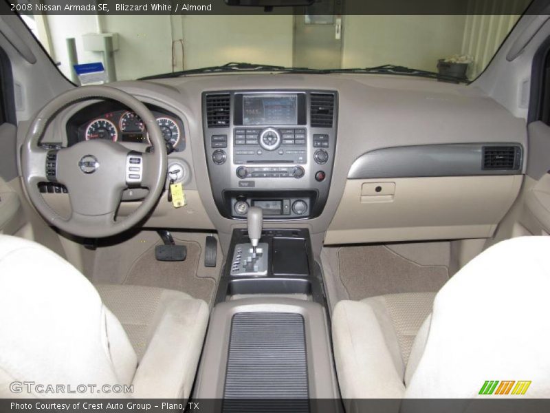 Blizzard White / Almond 2008 Nissan Armada SE