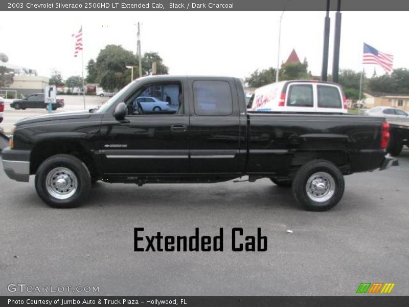 Black / Dark Charcoal 2003 Chevrolet Silverado 2500HD LT Extended Cab