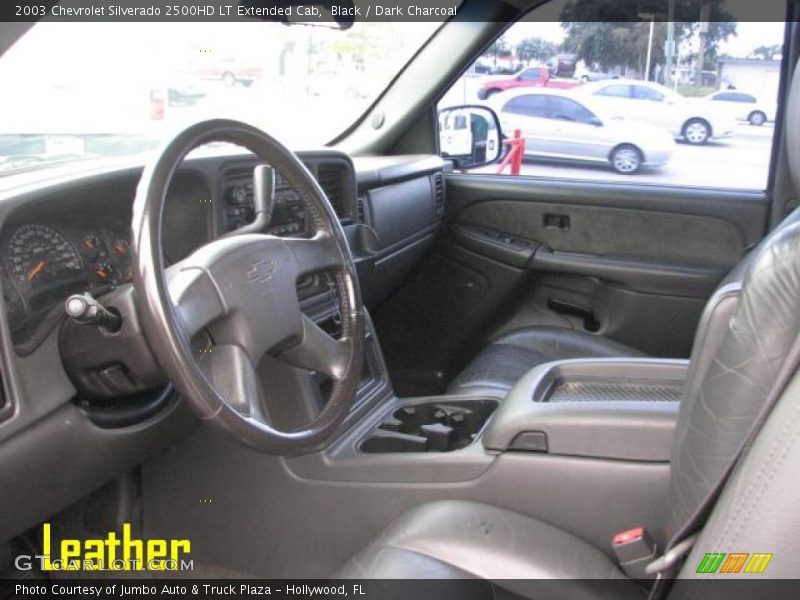 Black / Dark Charcoal 2003 Chevrolet Silverado 2500HD LT Extended Cab