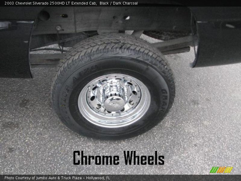 Black / Dark Charcoal 2003 Chevrolet Silverado 2500HD LT Extended Cab