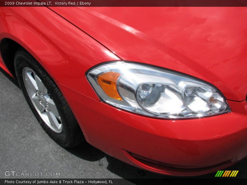 Victory Red / Ebony 2009 Chevrolet Impala LT