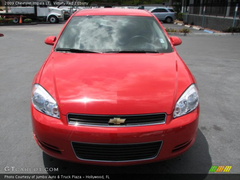 Victory Red / Ebony 2009 Chevrolet Impala LT