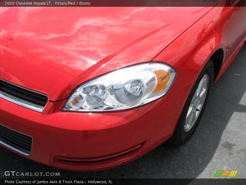 Victory Red / Ebony 2009 Chevrolet Impala LT