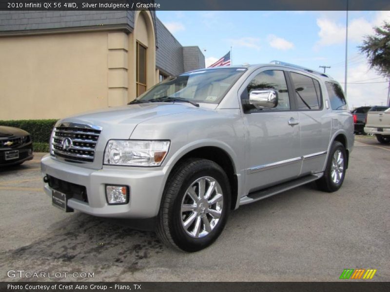 Front 3/4 View of 2010 QX 56 4WD