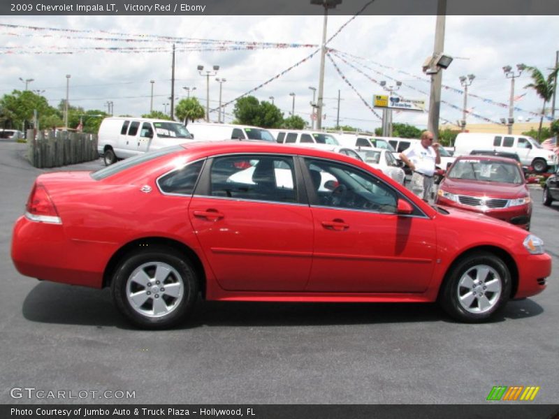 Victory Red / Ebony 2009 Chevrolet Impala LT