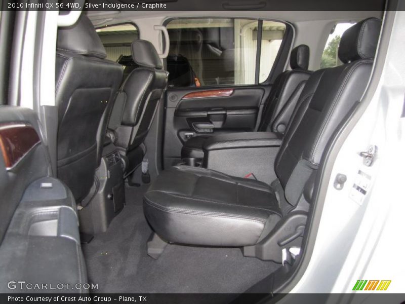  2010 QX 56 4WD Graphite Interior
