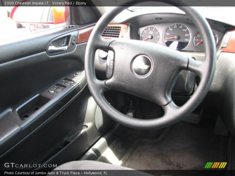 Victory Red / Ebony 2009 Chevrolet Impala LT