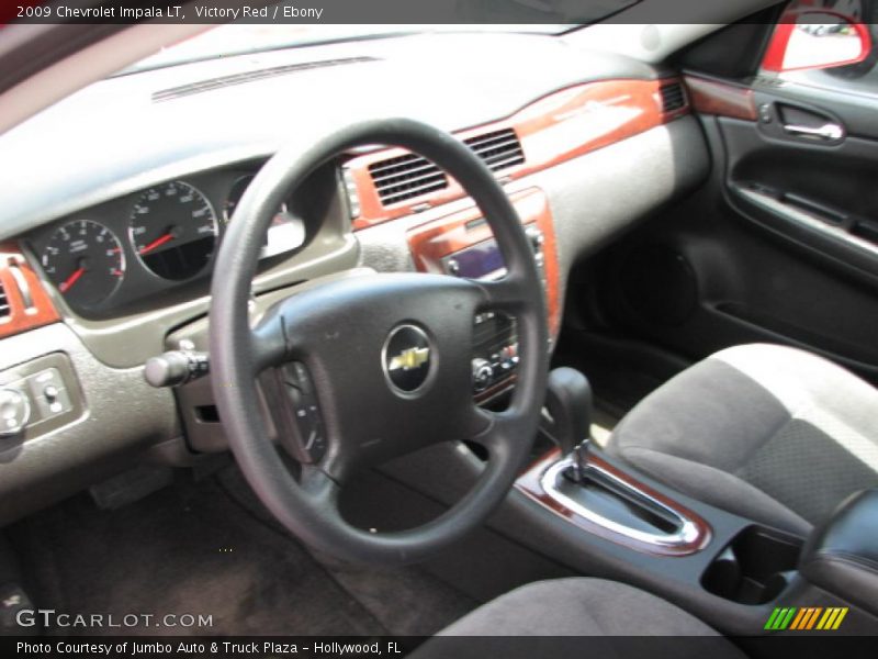 Victory Red / Ebony 2009 Chevrolet Impala LT