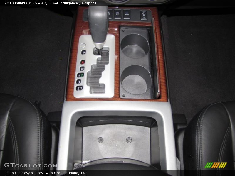 2010 QX 56 4WD 5 Speed Automatic Shifter