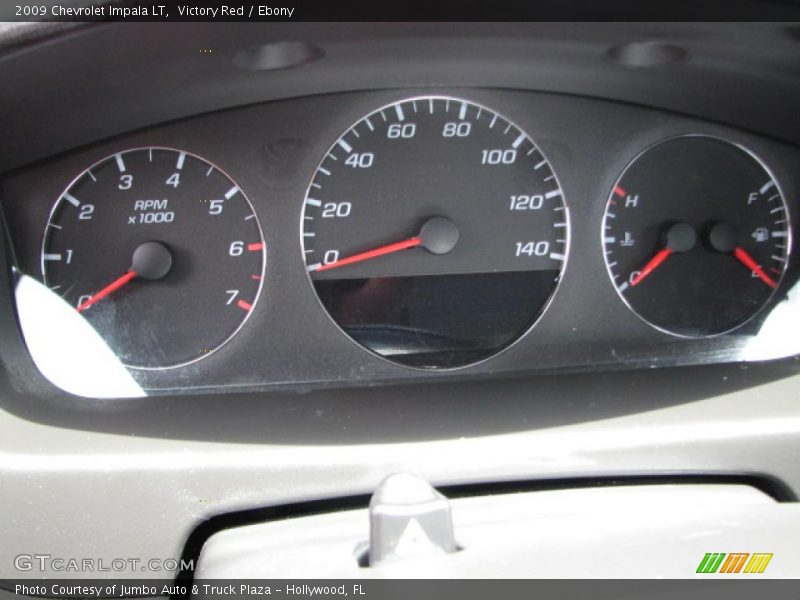 Victory Red / Ebony 2009 Chevrolet Impala LT