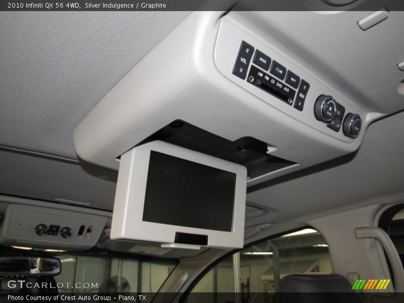Controls of 2010 QX 56 4WD