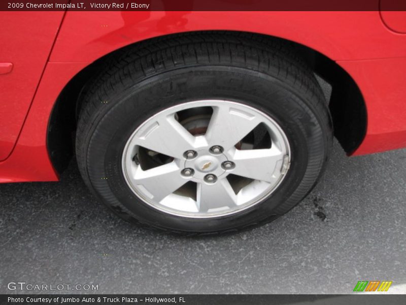 Victory Red / Ebony 2009 Chevrolet Impala LT