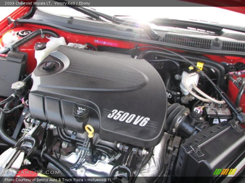 Victory Red / Ebony 2009 Chevrolet Impala LT