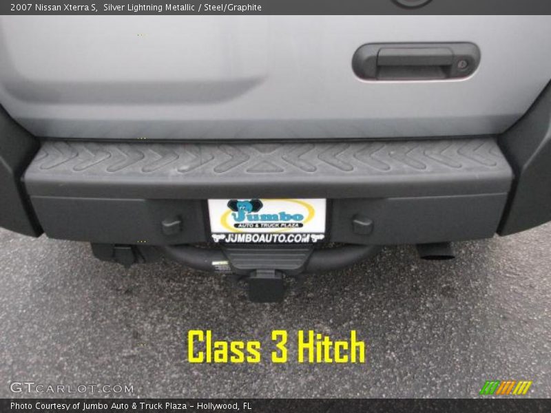 Silver Lightning Metallic / Steel/Graphite 2007 Nissan Xterra S